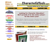 Tablet Screenshot of characteredtools.com